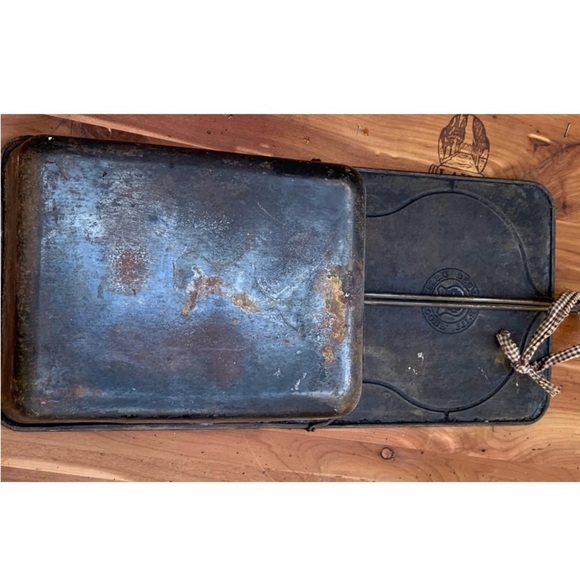 Vintage US MFG. CORP. Decatur, ILL 1940s Popcorn Popper, Stove Or Campfire - Picture 2 of 10